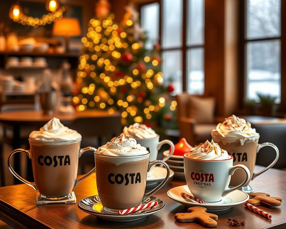 Costa Christmas beverages overview