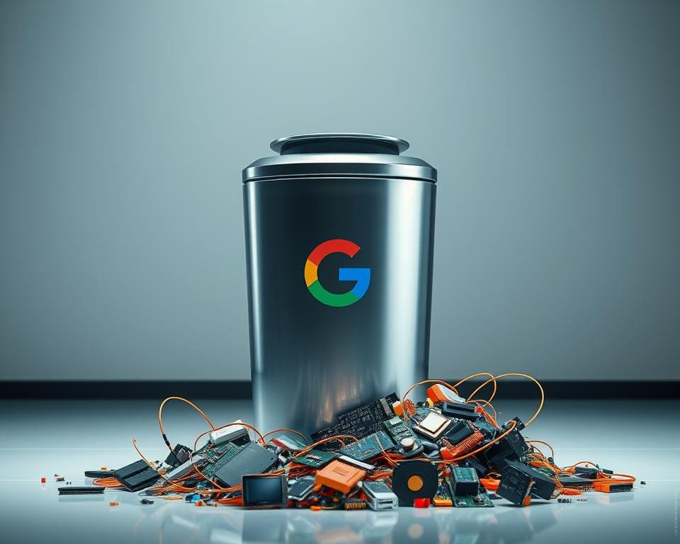 Google Bin and digital waste management
