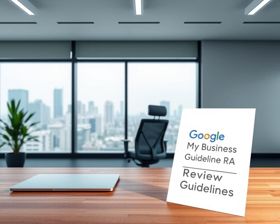 Google My Business review guidelines