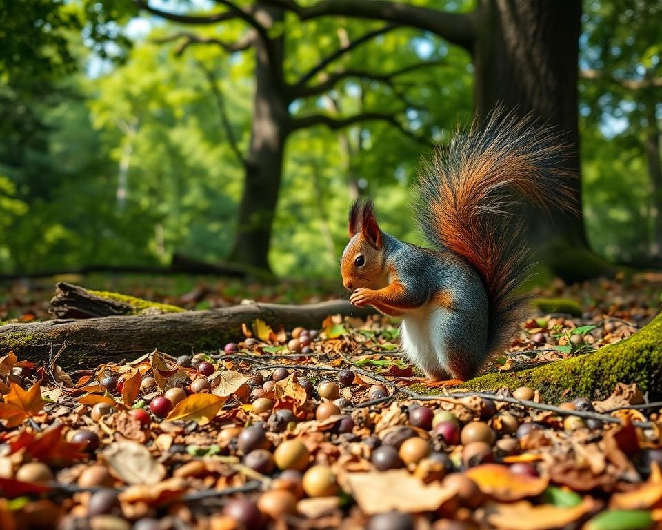 What Foods Do Squirrels Eat