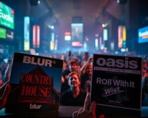 What Year Did Blur Beat Oasis With Country House