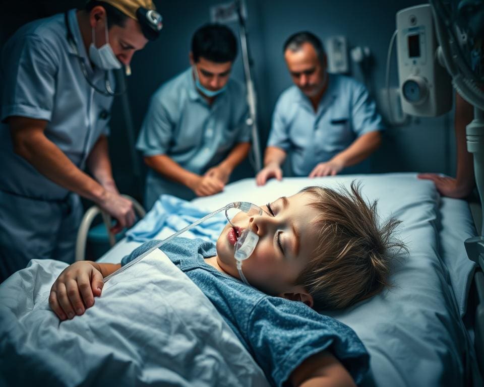 child alcohol-related emergency UK