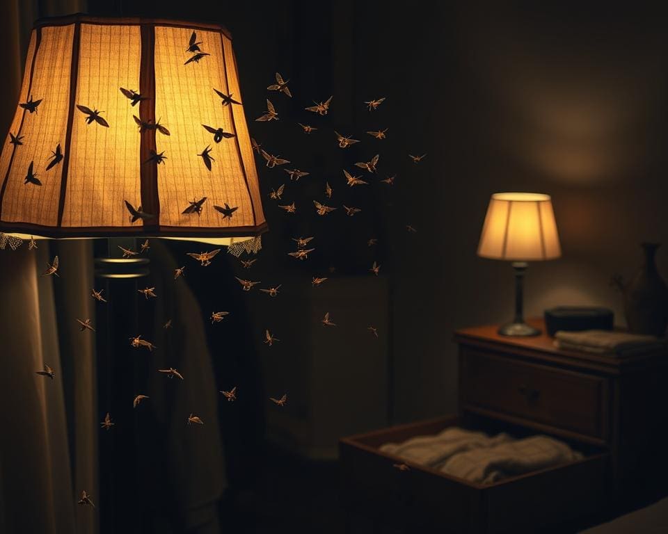 moth habits in homes