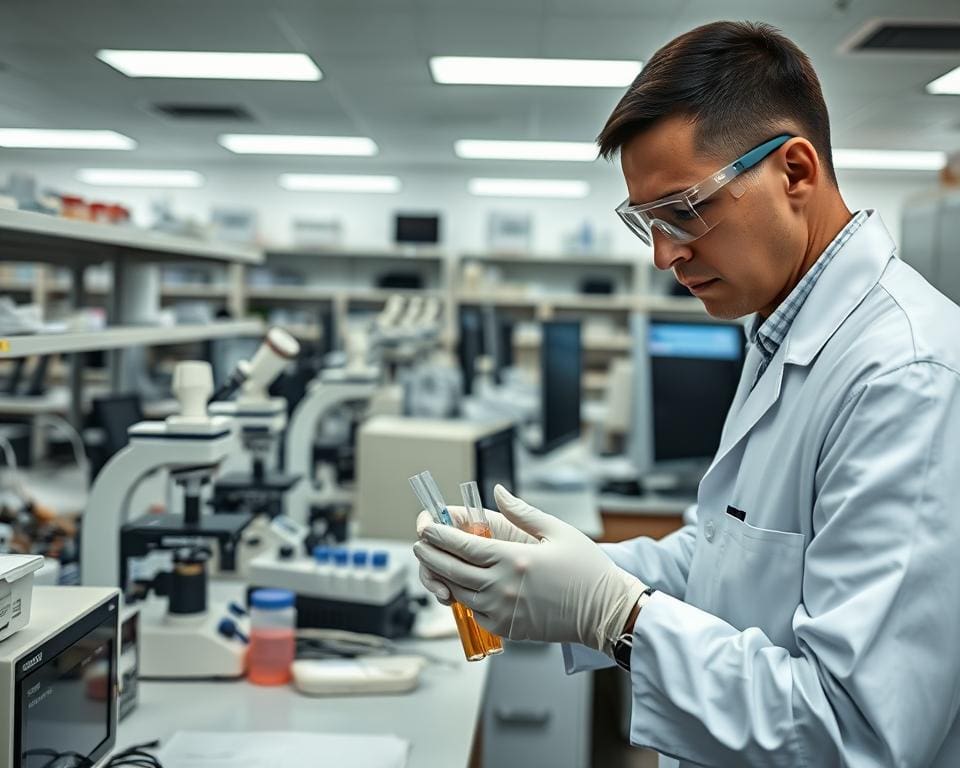 overview of a lab technician's role