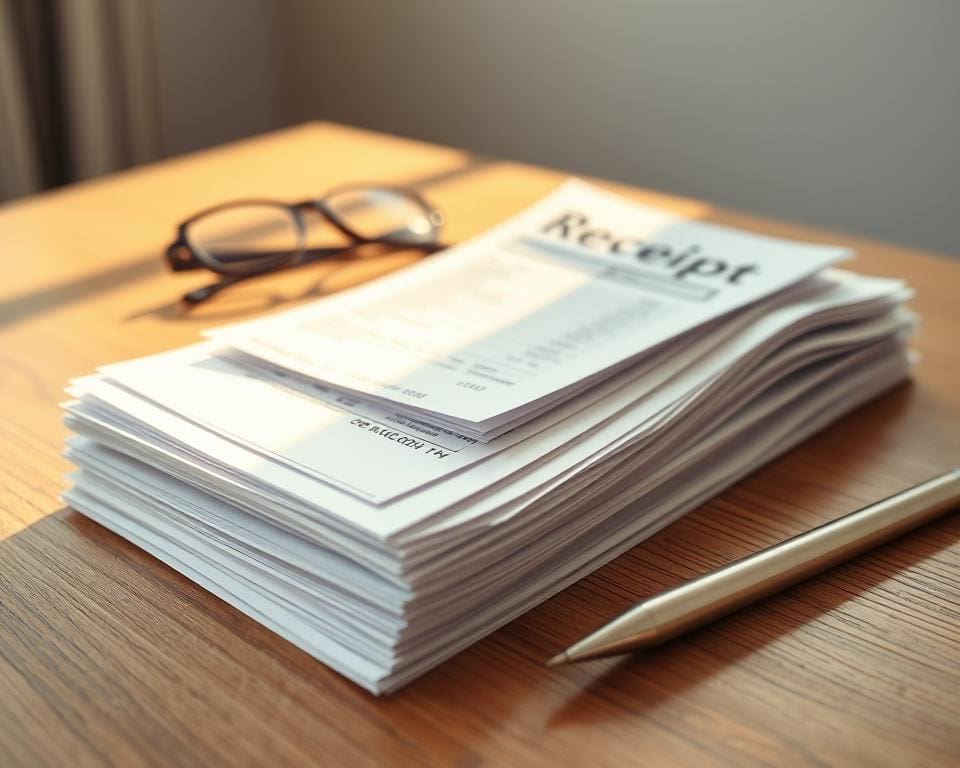 receipt organisation tips