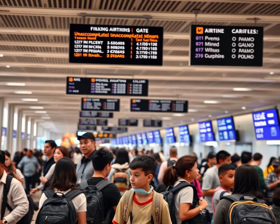 unaccompanied minor policy
