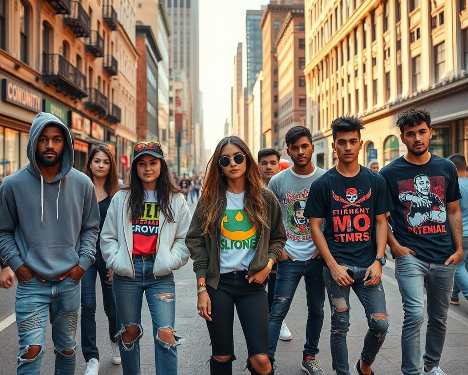 Casual streetwear looks for modern city life