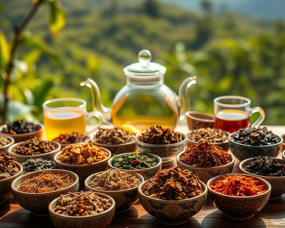 Exotic tea varieties