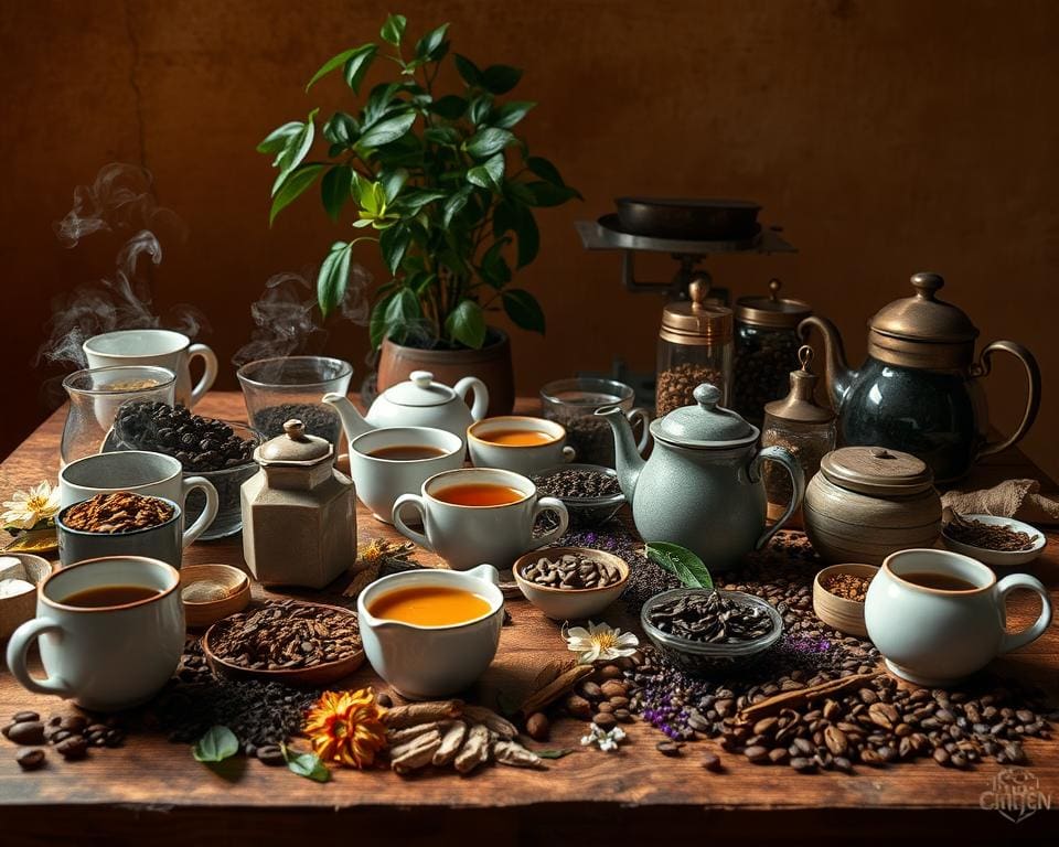 Exotic teas and coffees to awaken your senses