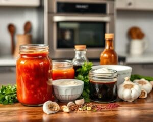 Homemade sauces and condiments for every meal