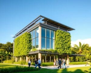 How does green architecture save costs?