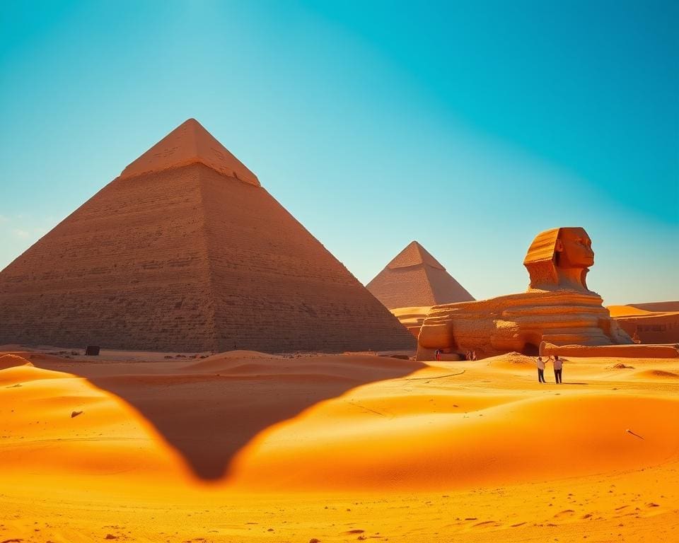 How to explore the pyramids of Giza?