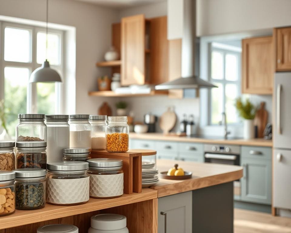 Kitchen storage solutions for daily comfort