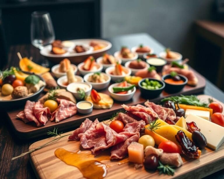 Signature tasting platters for sharing with friends