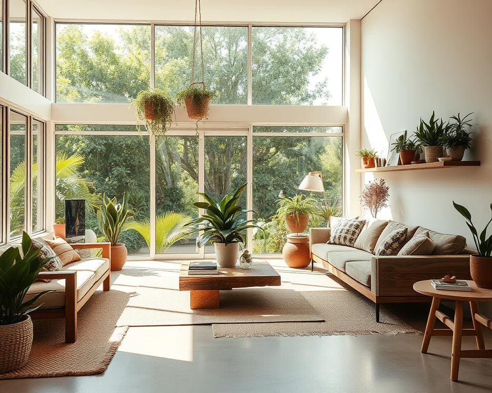 Stylish interiors with a sustainable touch