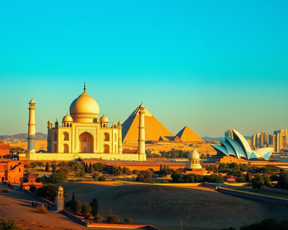 landmarks around the world