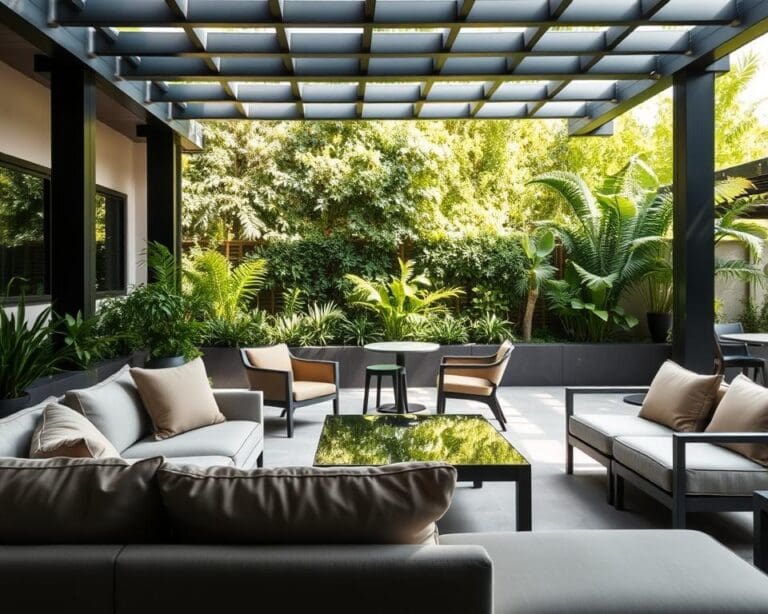 How do restaurants benefit from stylish outdoor furniture?