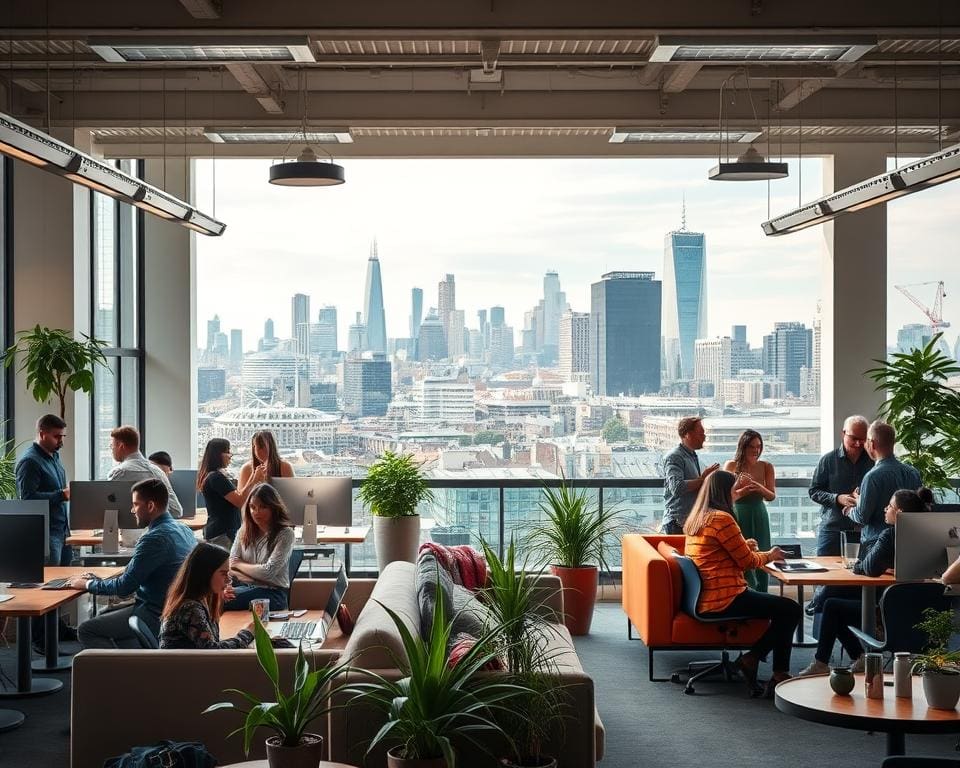 What are the top coworking hubs in London?