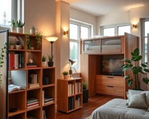 How do you create storage in small apartments?