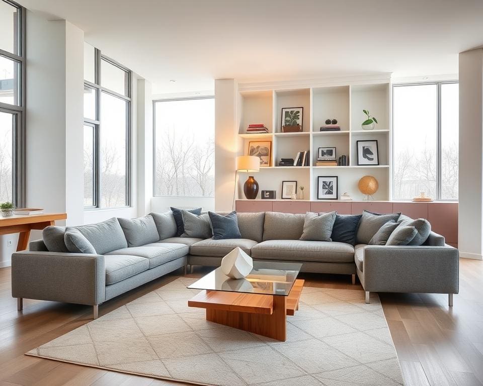 How do you decorate your home for a modern look?