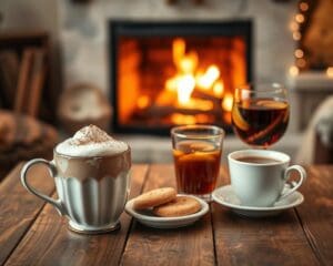 How do you enjoy comforting warm drinks every day?