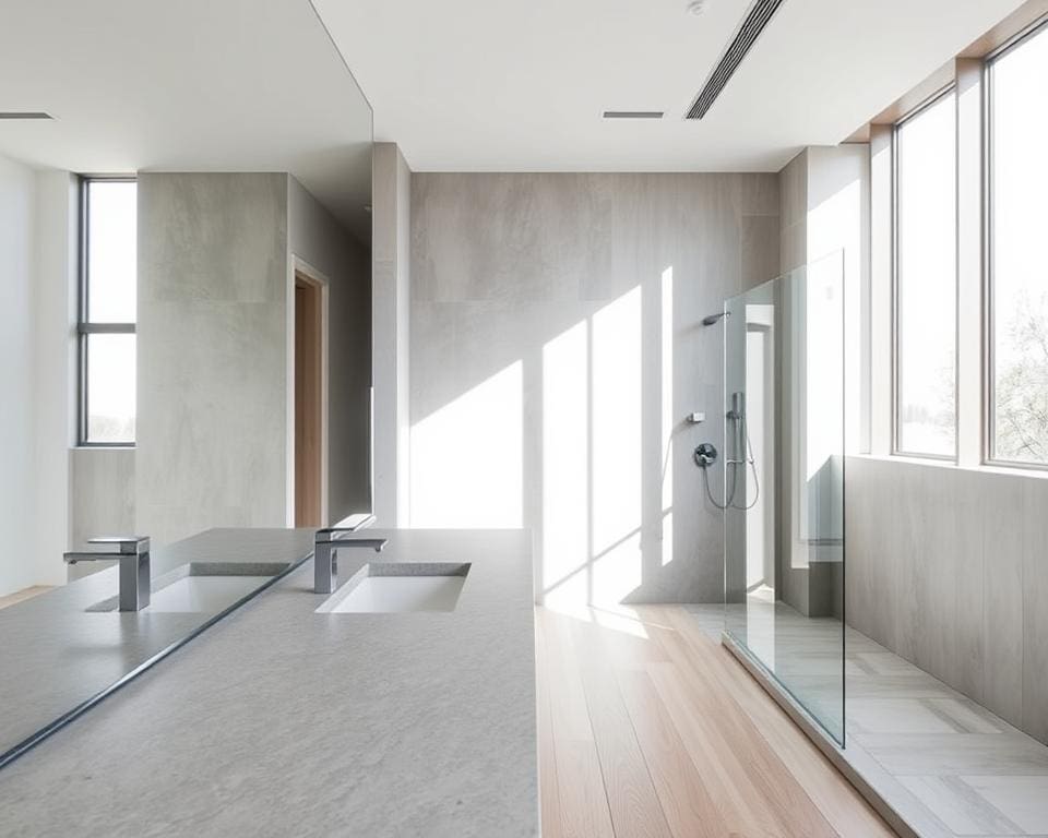 How do you plan a modern bathroom renovation?