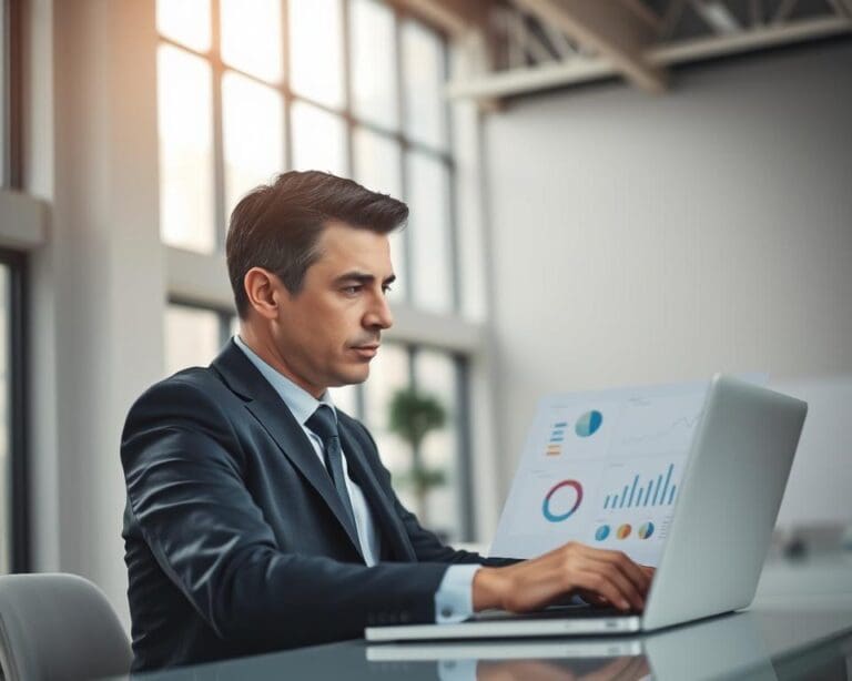 How does a business analyst optimize company systems?