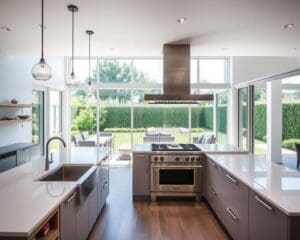 What makes a kitchen both practical and elegant?
