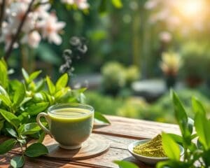 What makes green tea a powerful daily drink?