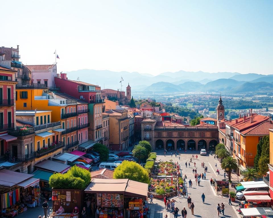 Where do you find the most colorful cities worldwide?