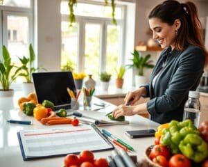 How can healthy eating fit a busy schedule?
