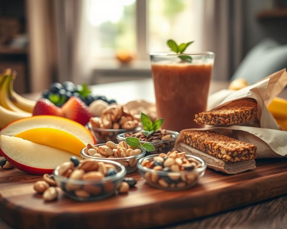How do wholesome snacks support energy levels?