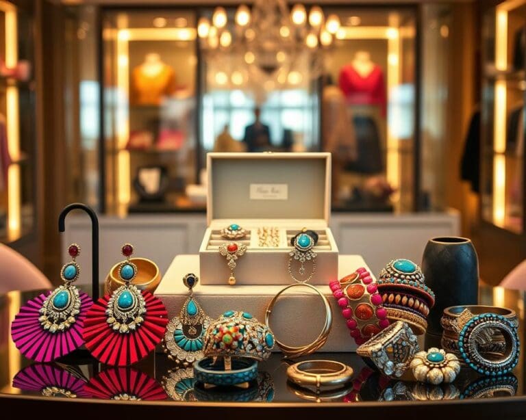 How do you choose accessories that stand out?