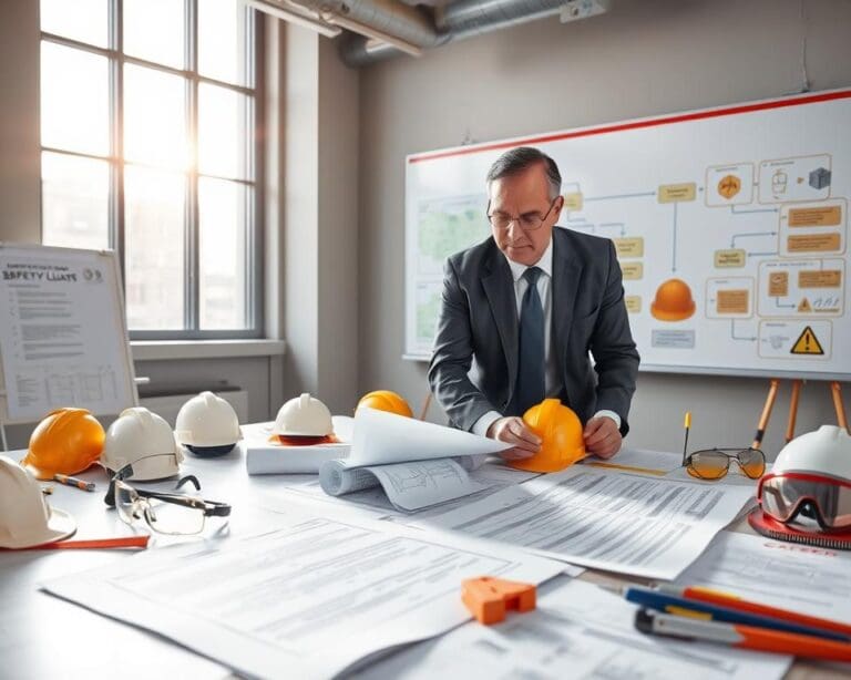 How does a project manager keep safety plans on track?