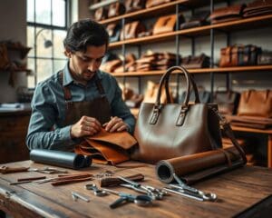 What defines a high-quality leather handbag manufacturer?