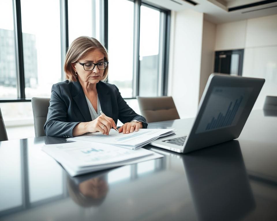 What does a professional auditor review regularly?