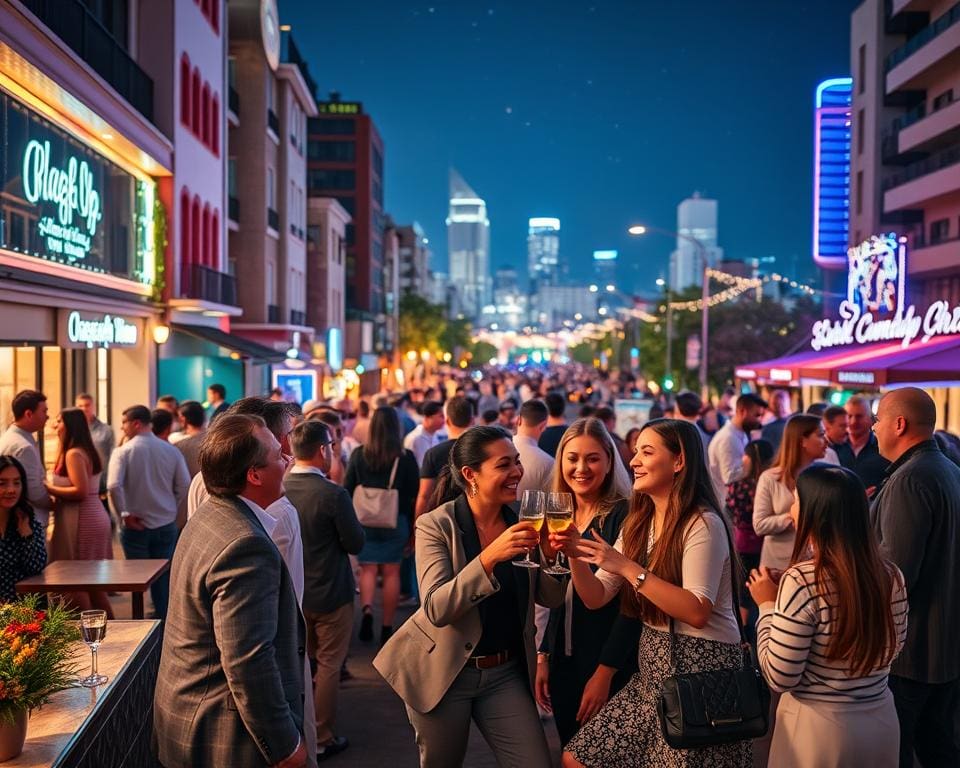 What role does nightlife play in social wellbeing?