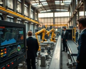 How are machines monitored in factories?