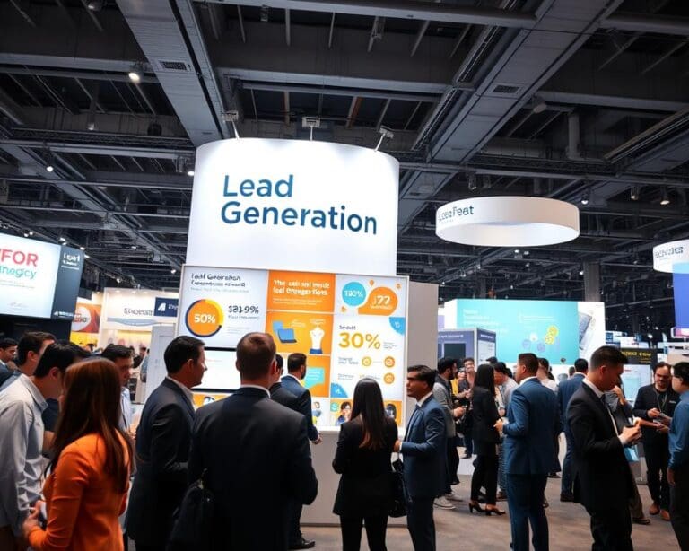 How do exhibitions support lead generation strategies?