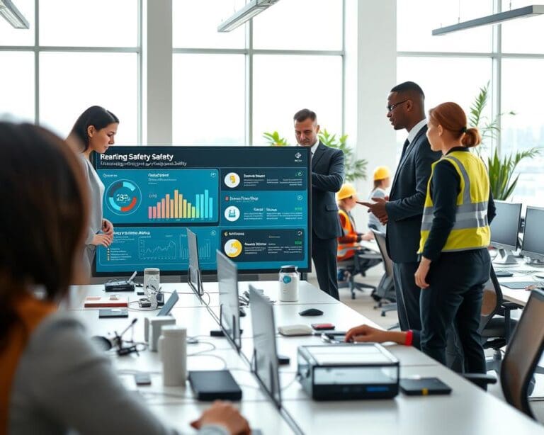 How does technology improve workplace safety?