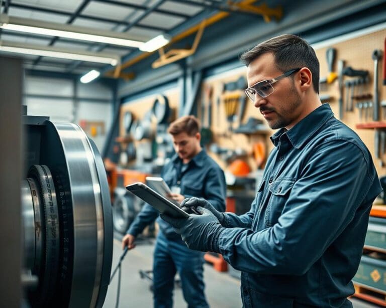 What careers focus on machine maintenance?