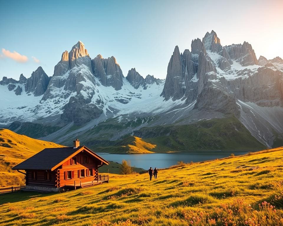 What makes the Swiss Alps so impressive?