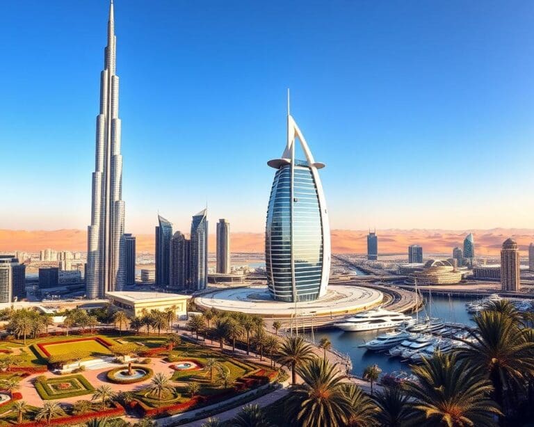 Which attractions make Dubai famous?