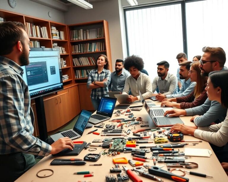 Why is hands-on training important for technical professionals?