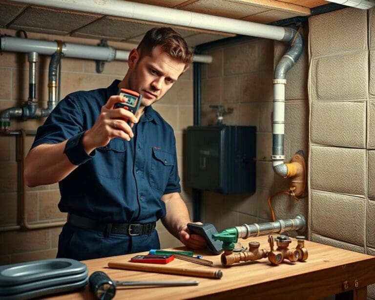 How can a plumber prevent long-term water damage?