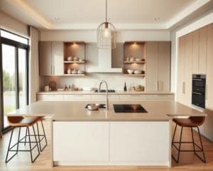 How can kitchen islands enhance functionality?