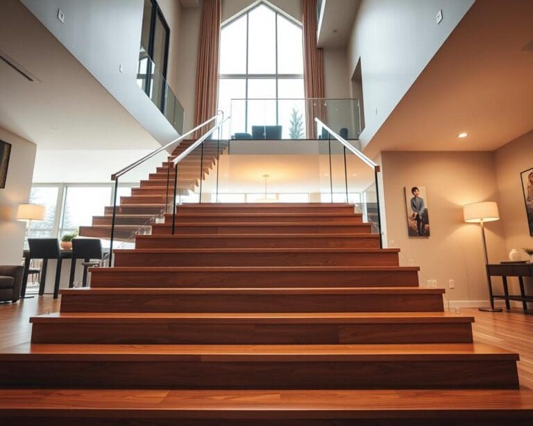 Why are modern staircases a design focal point?