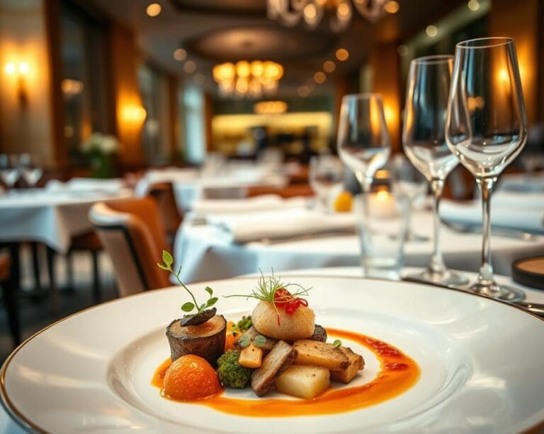 Why is food presentation part of the dining experience?