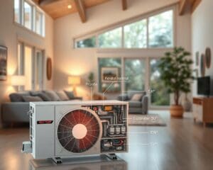 How does a heat pump work in modern homes?