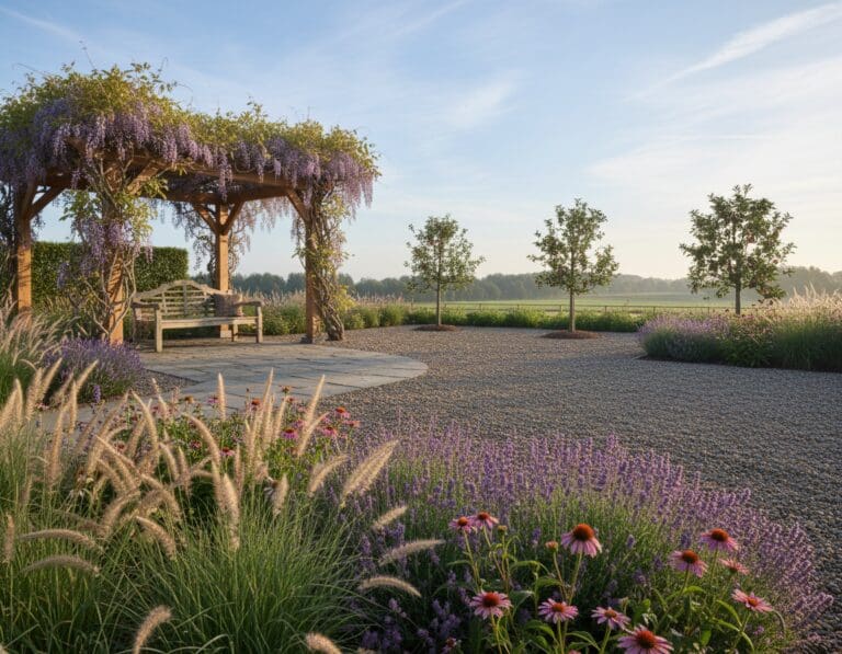 low maintenance garden